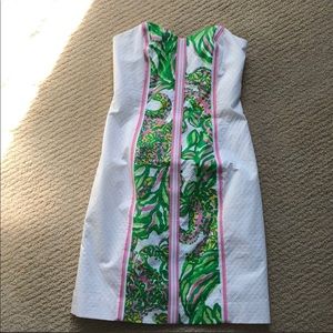 Lilly Pulitzer strapless dress